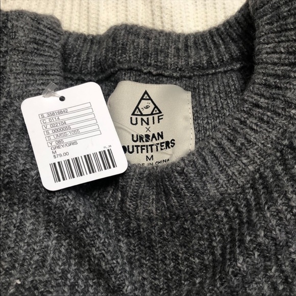 UNIF x Urban Outfitters Waffle Knit Sweater - Picture 4 of 4